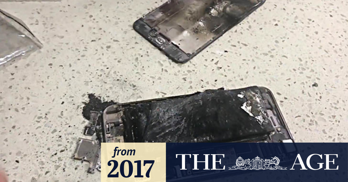 Video iPhone explodes in owner's hands